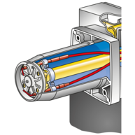 Low-NOx mixing assembly      To reduce the emission of nitrogen oxides